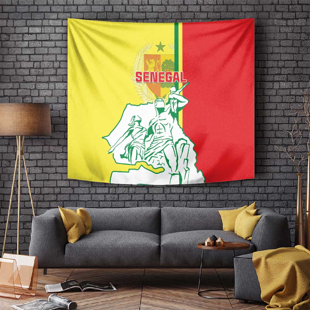 Senegal Independence Day Tapestry - Un Peuple, Un But, Une Foi, 64th Anniversary LT01