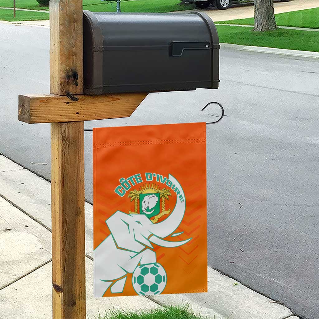 Ivory Coast Football Garden Flag - Go Les Elephants LT01