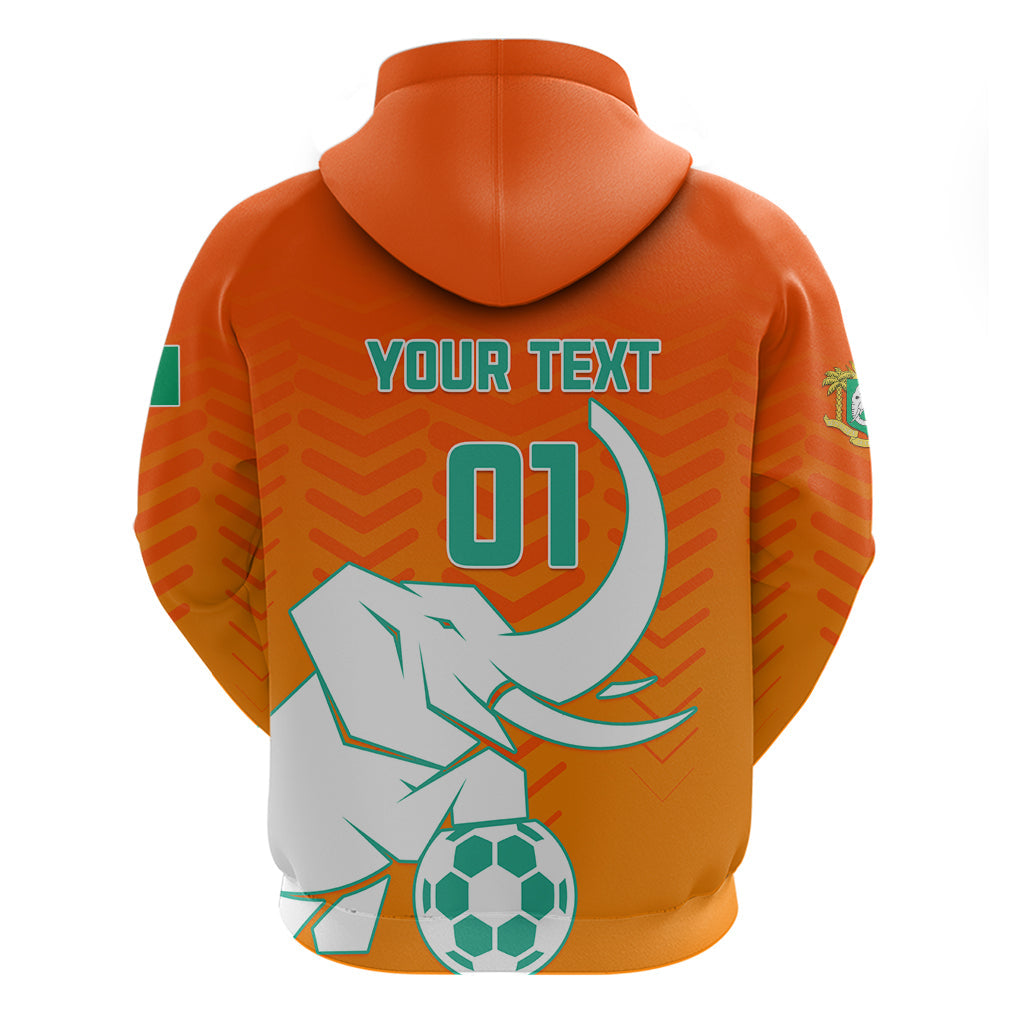 Ivory Coast Football Hoodie Go Les Elephants LT01