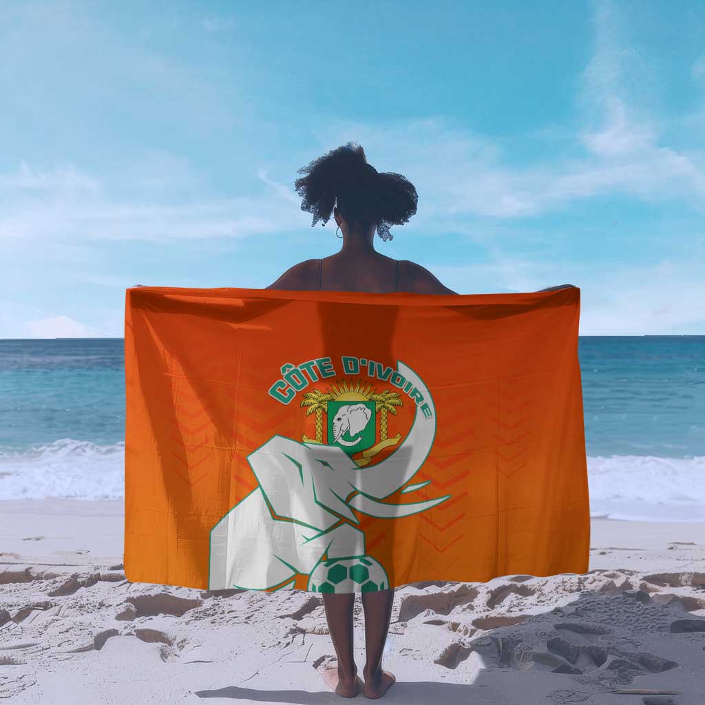 Ivory Coast Football Sarong - Go Les Elephants LT01