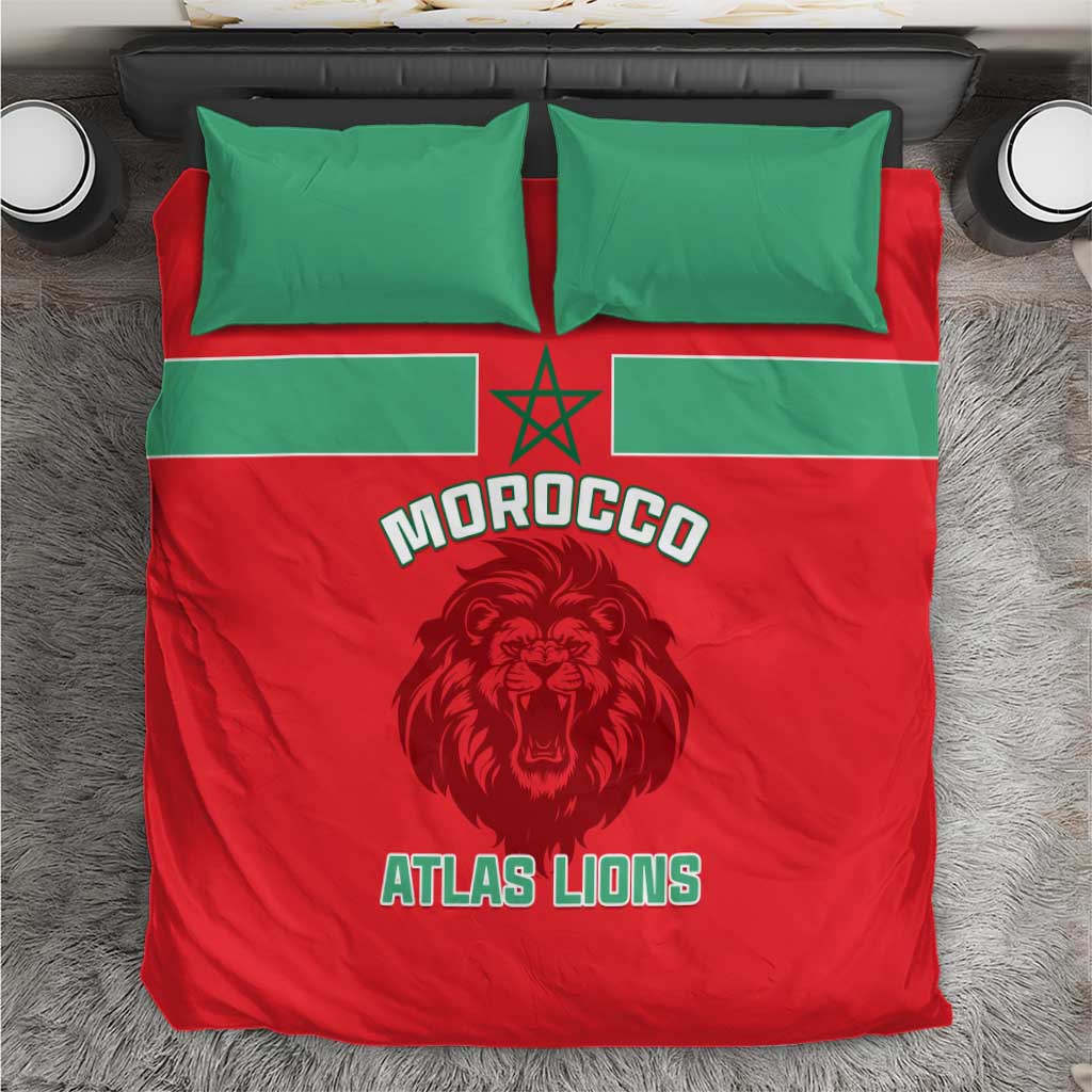 Morocco Football Bedding Set - Go The Atlas Lions LT01