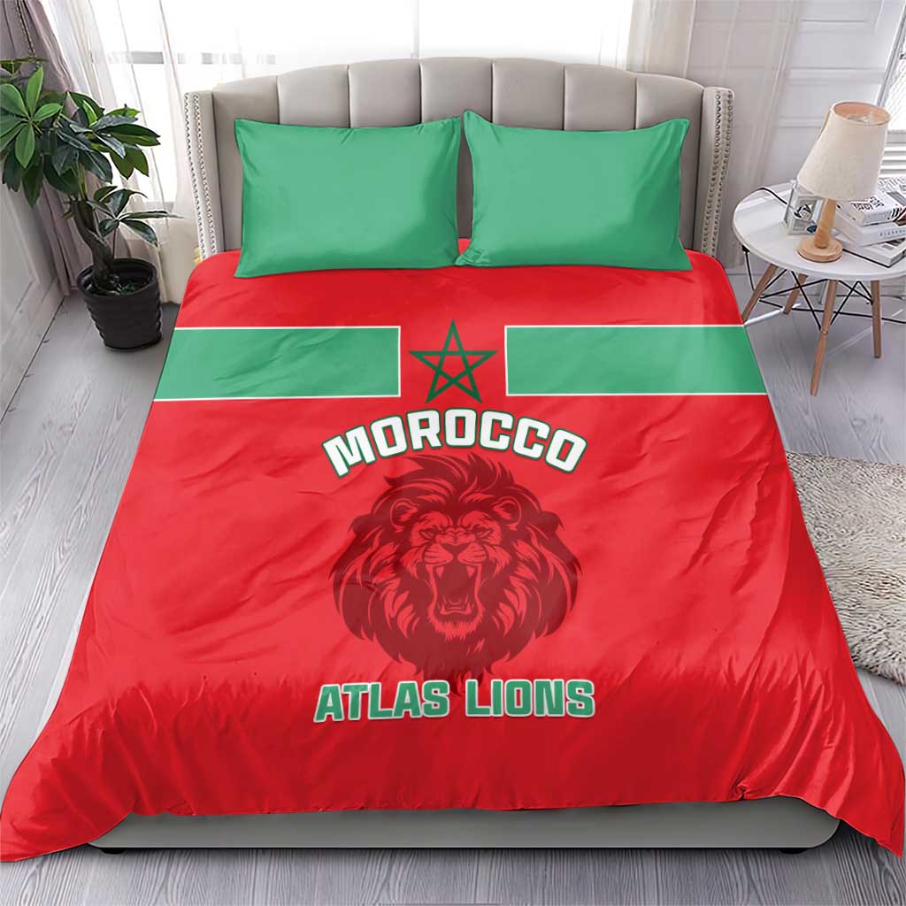 Morocco Football Bedding Set - Go The Atlas Lions LT01