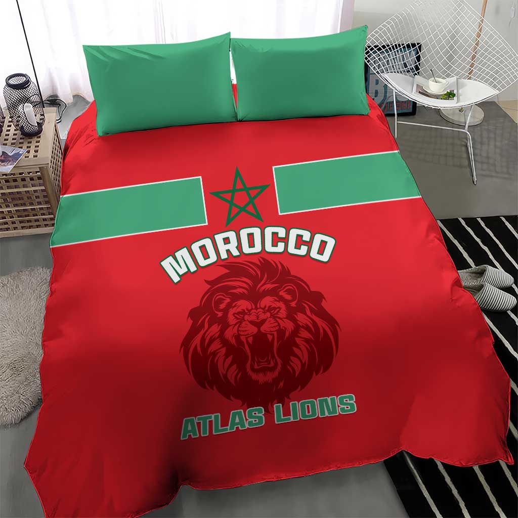Morocco Football Bedding Set - Go The Atlas Lions LT01