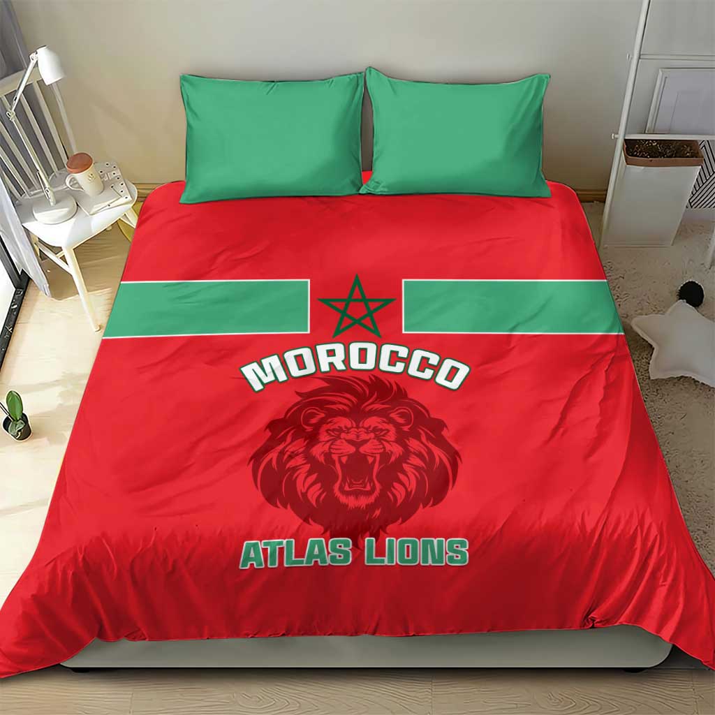 Morocco Football Bedding Set - Go The Atlas Lions LT01