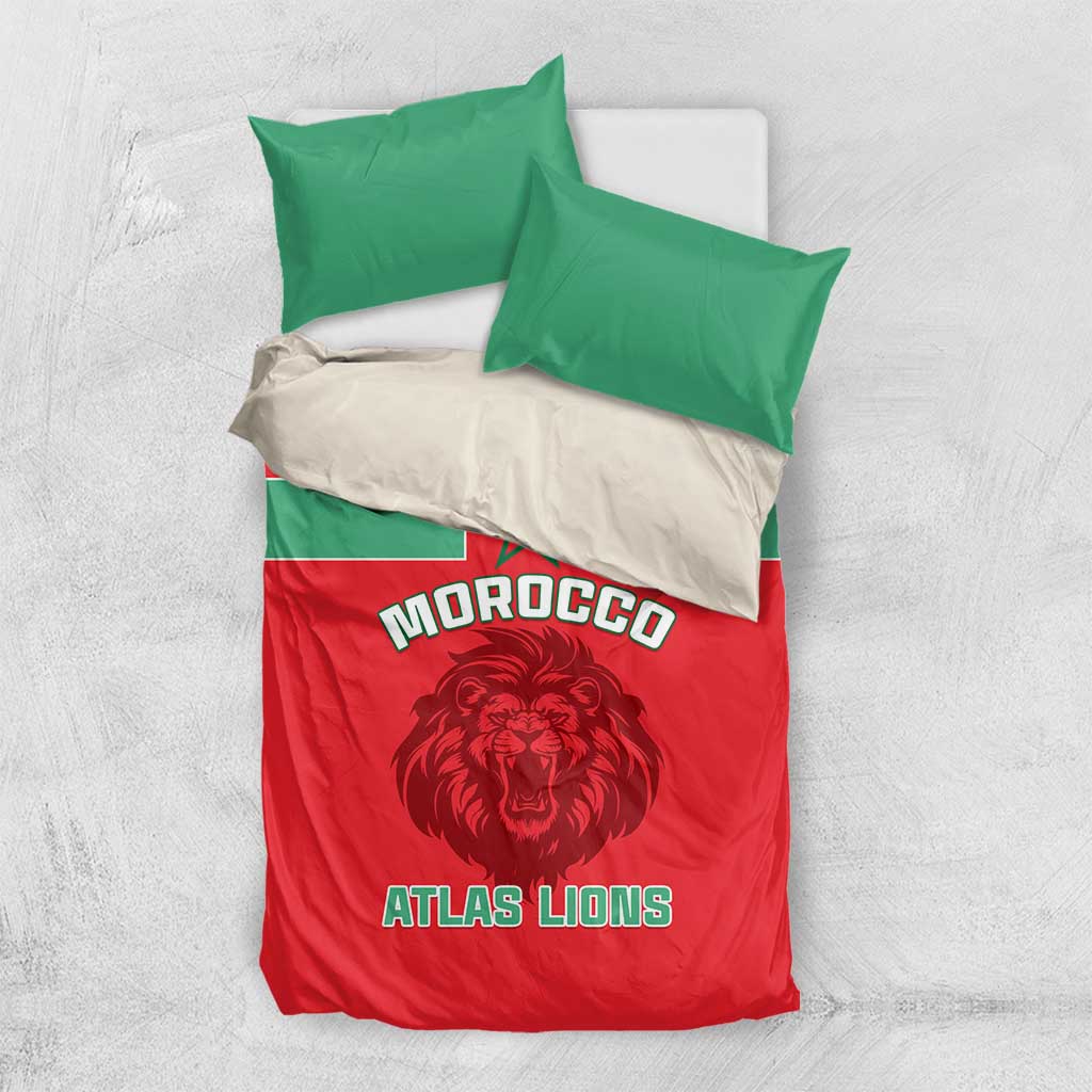 Morocco Football Bedding Set - Go The Atlas Lions LT01