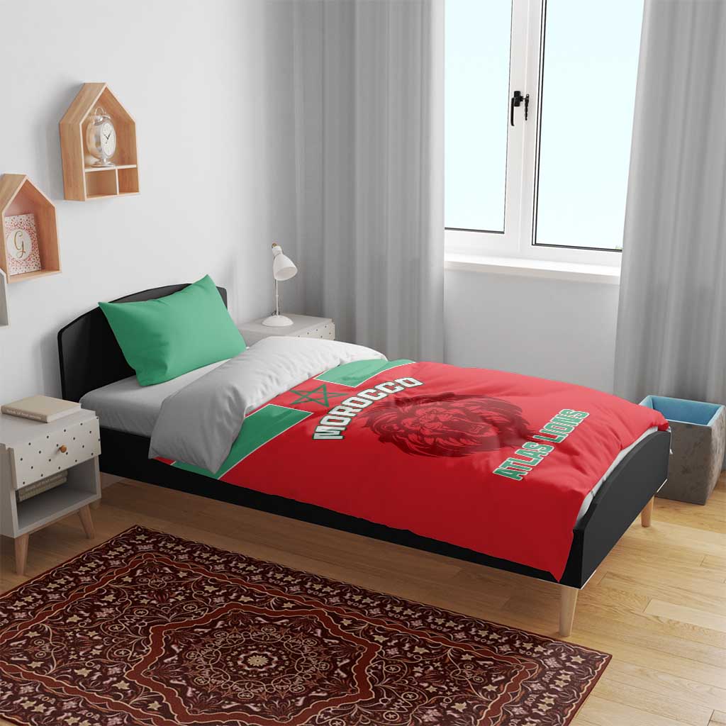 Morocco Football Bedding Set - Go The Atlas Lions LT01