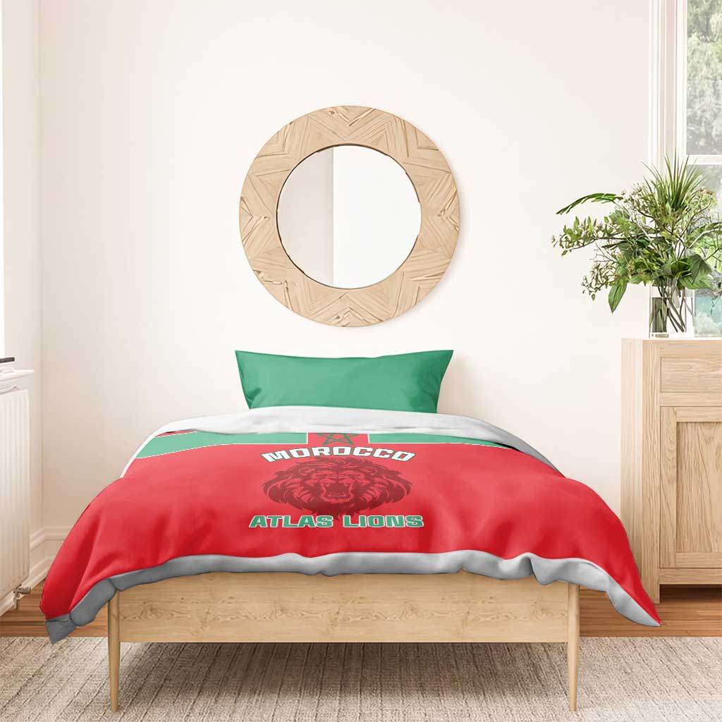 Morocco Football Bedding Set - Go The Atlas Lions LT01