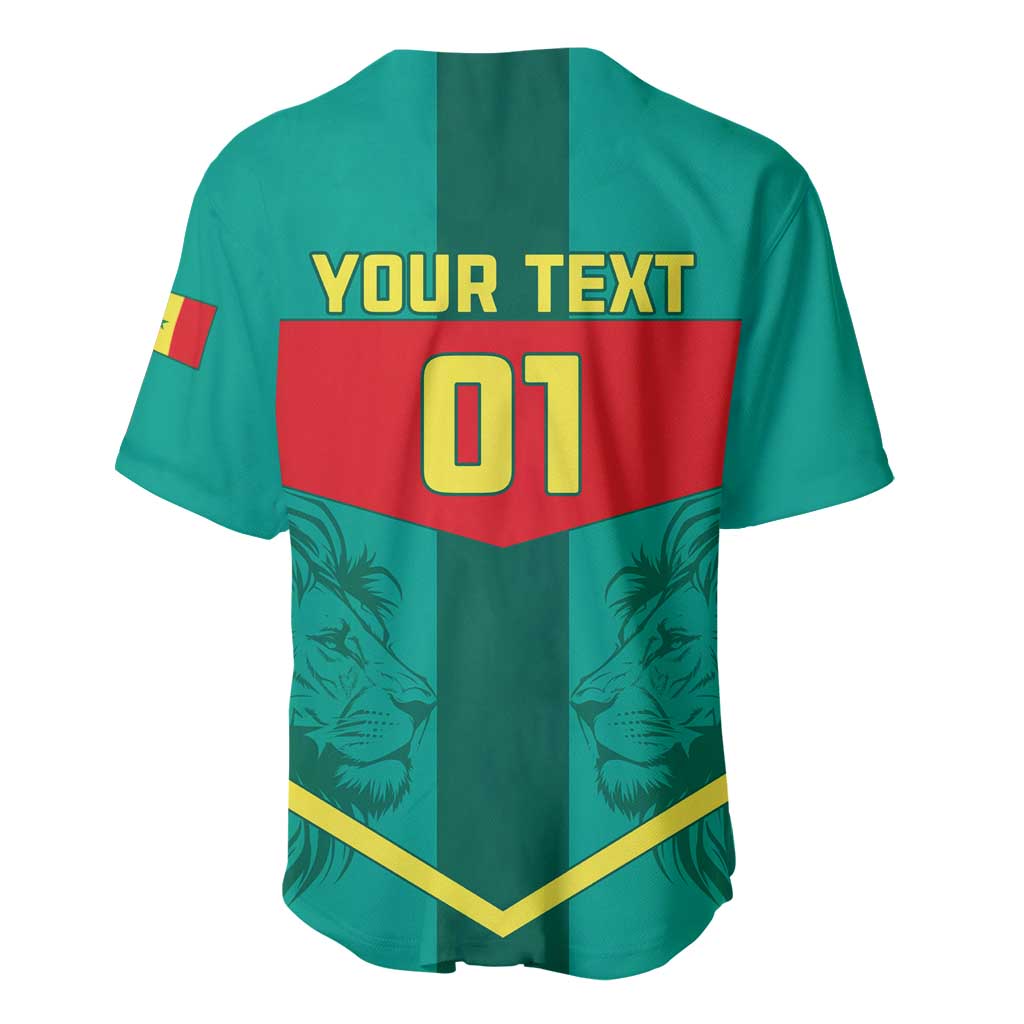 Support the Lions of Teranga - Senegal Football Baseball Jersey LT01