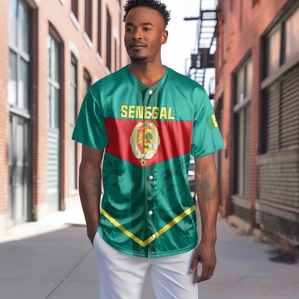 Support the Lions of Teranga - Senegal Football Baseball Jersey LT01