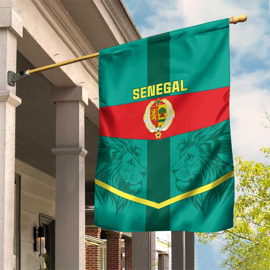 Support the Lions of Teranga - Senegal Football Garden Flag LT01