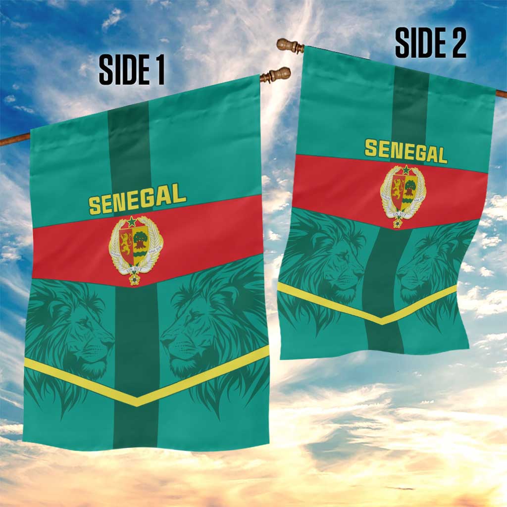 Support the Lions of Teranga - Senegal Football Garden Flag LT01