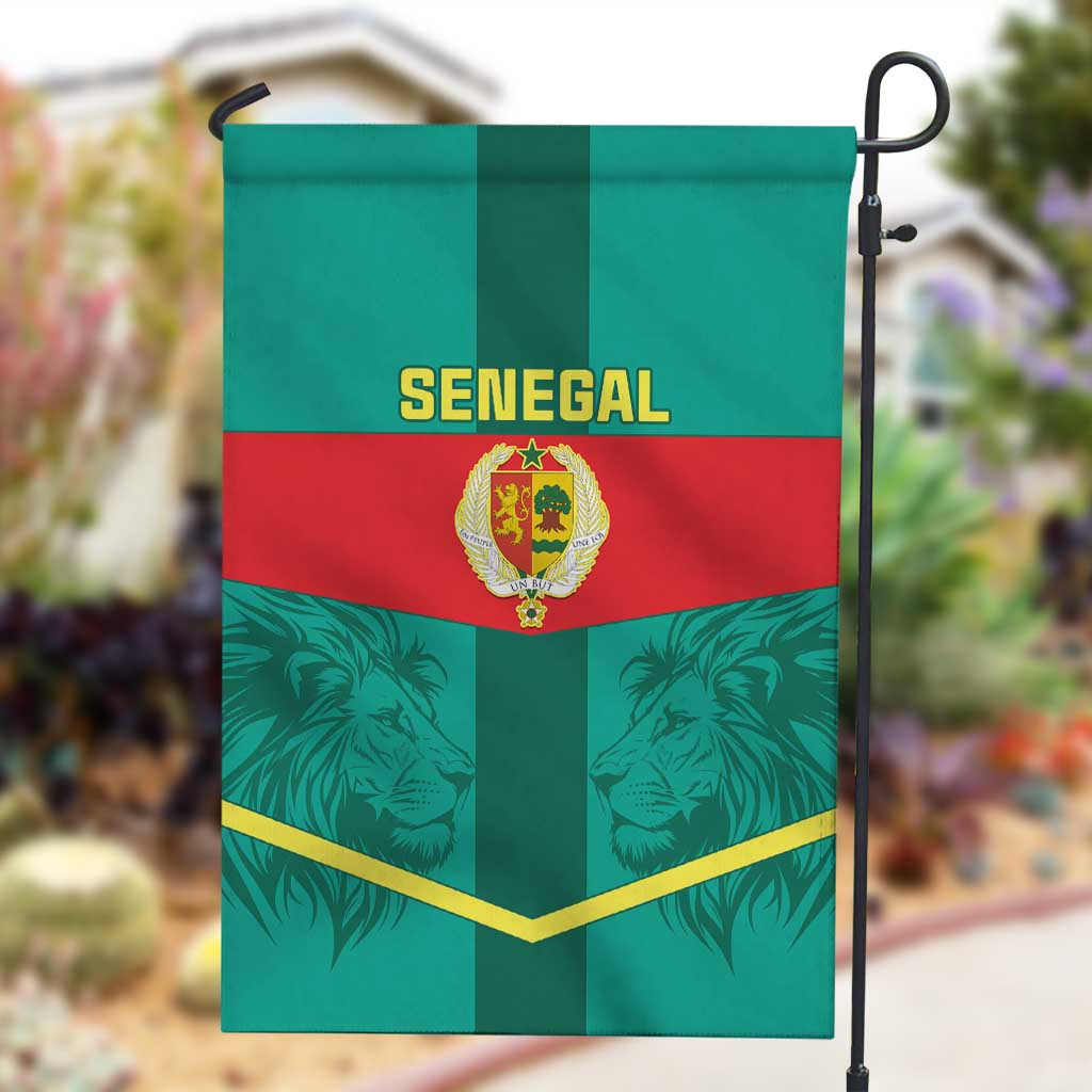 Support the Lions of Teranga - Senegal Football Garden Flag LT01