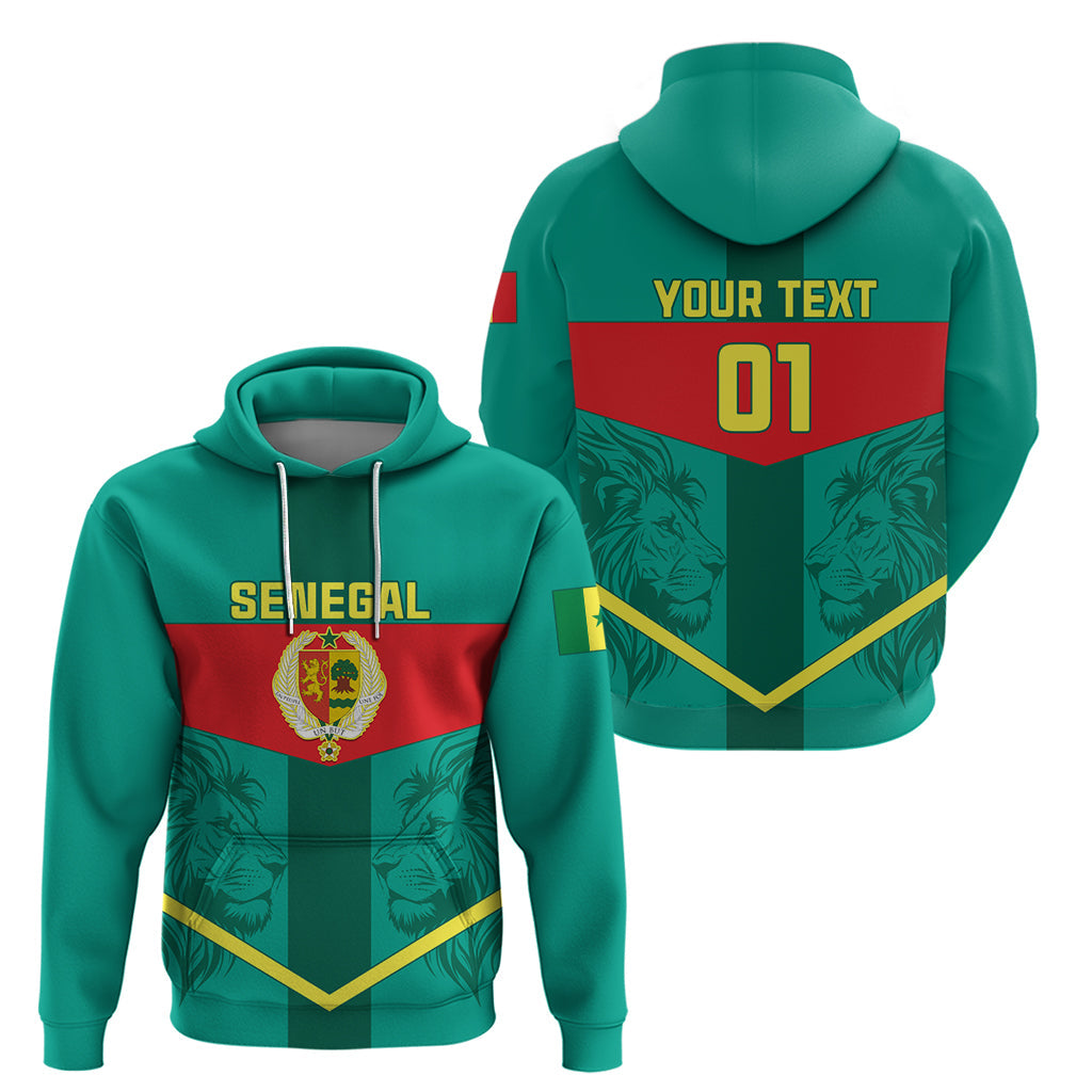Senegal Football Hoodie Go Lions of Teranga LT01