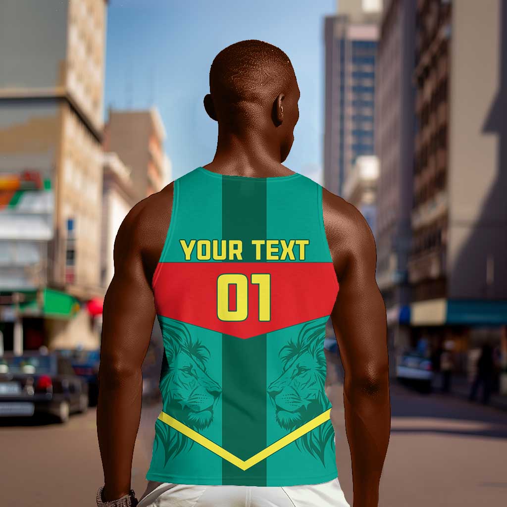 Support the Lions of Teranga - Senegal Football Men Tank Top LT01
