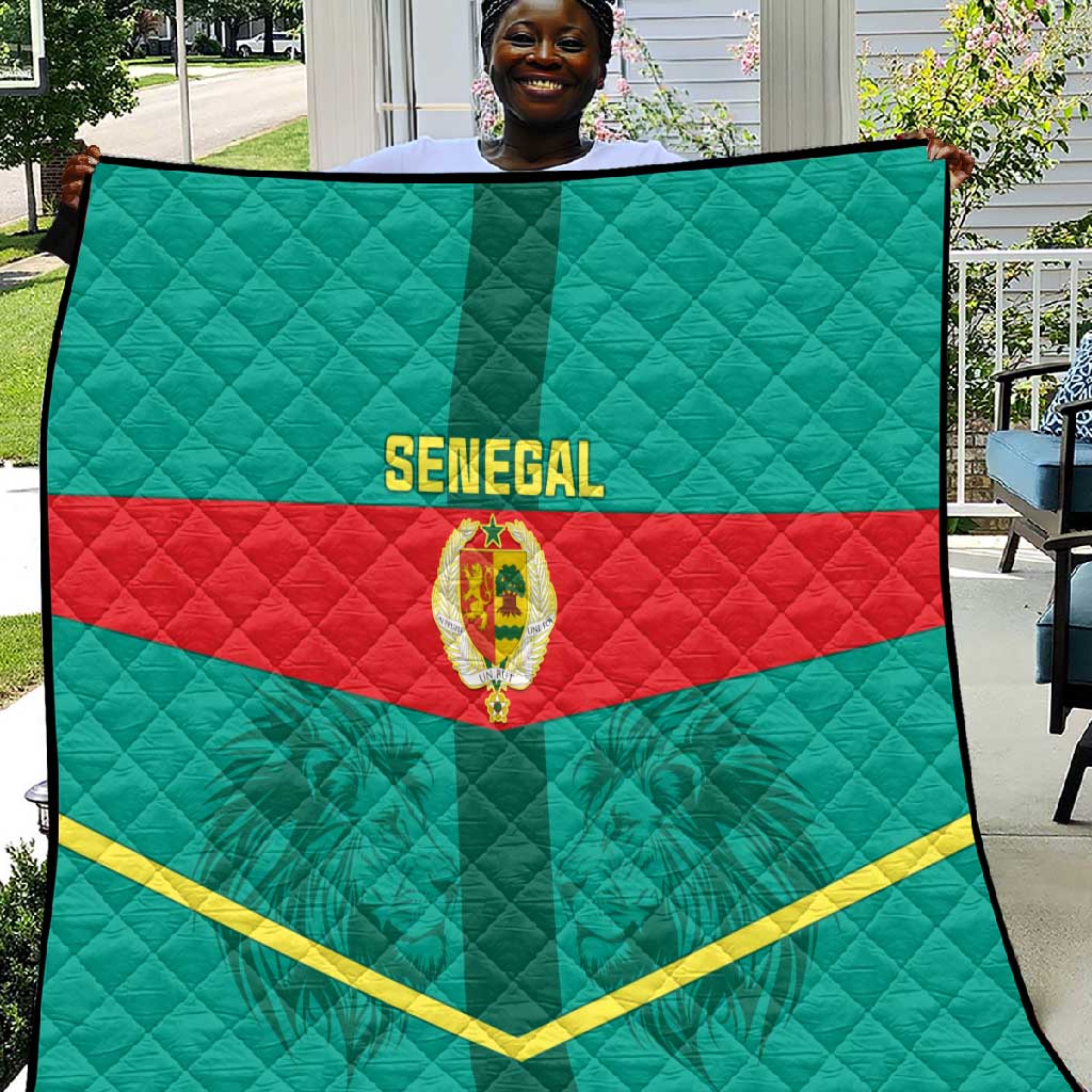 Support the Lions of Teranga - Senegal Football Quilt LT01