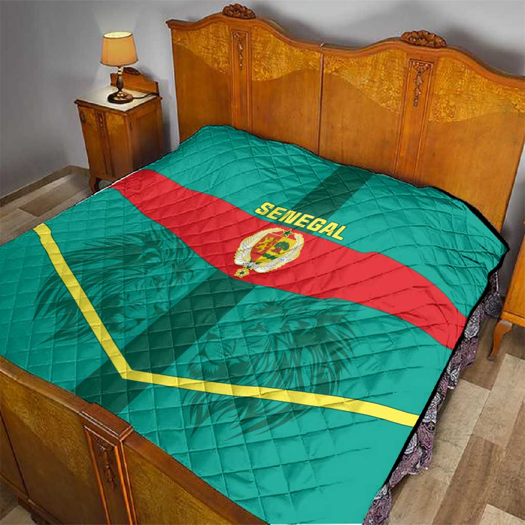 Support the Lions of Teranga - Senegal Football Quilt LT01