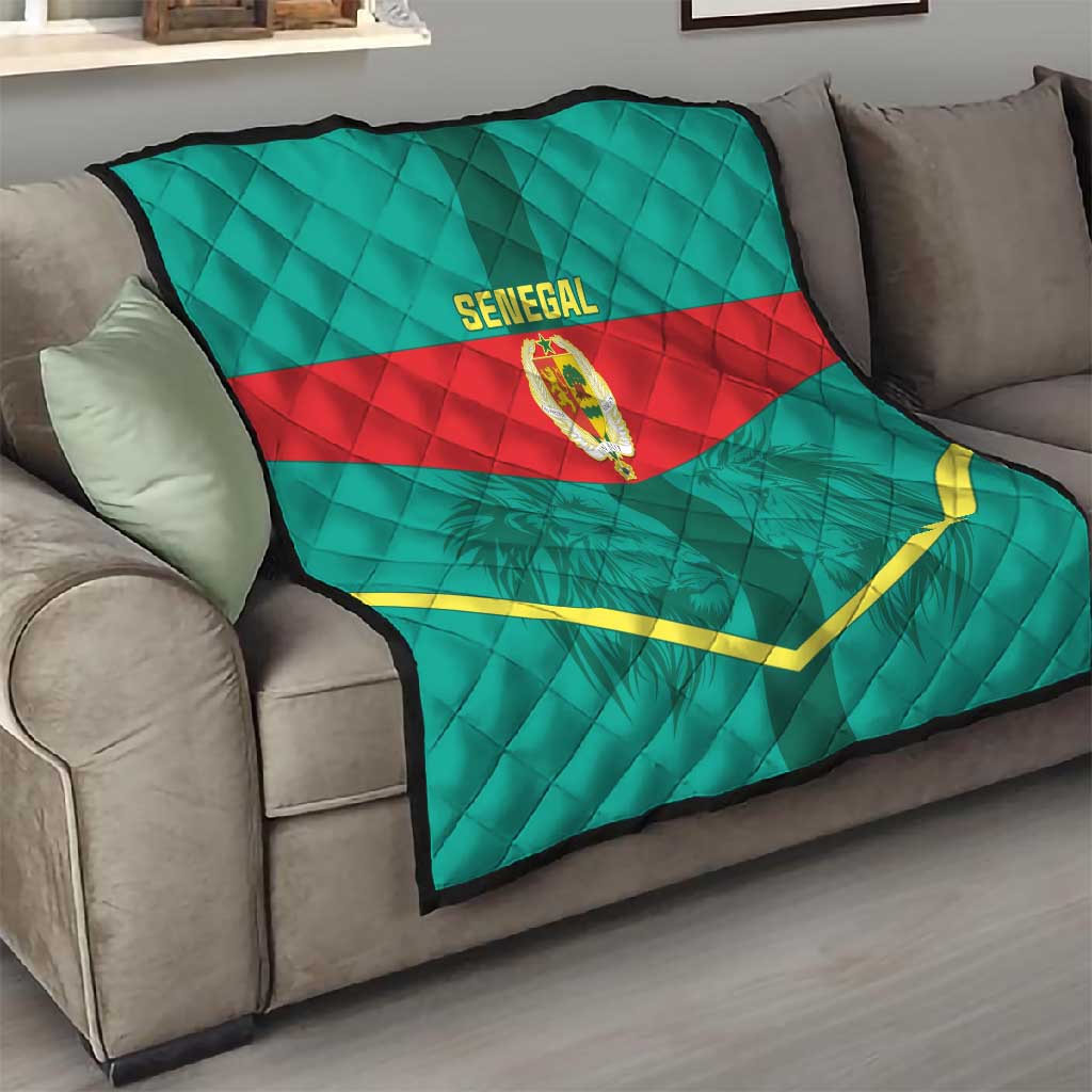 Support the Lions of Teranga - Senegal Football Quilt LT01