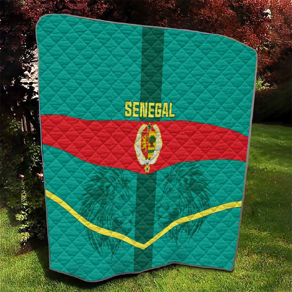 Support the Lions of Teranga - Senegal Football Quilt LT01