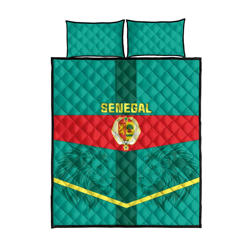 Support the Lions of Teranga - Senegal Football Quilt Bed Set LT01