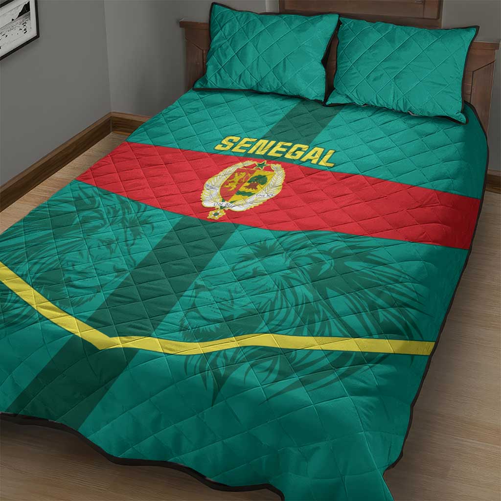 Support the Lions of Teranga - Senegal Football Quilt Bed Set LT01