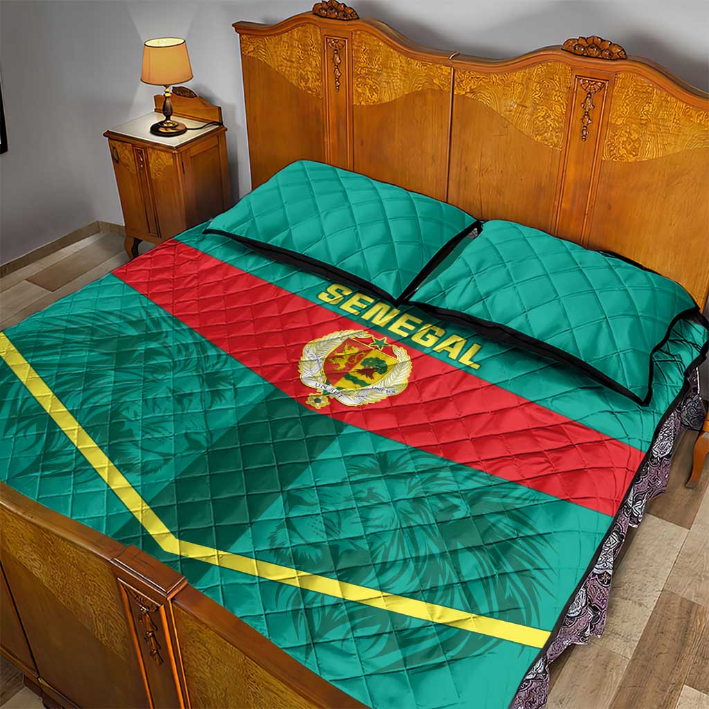 Support the Lions of Teranga - Senegal Football Quilt Bed Set LT01