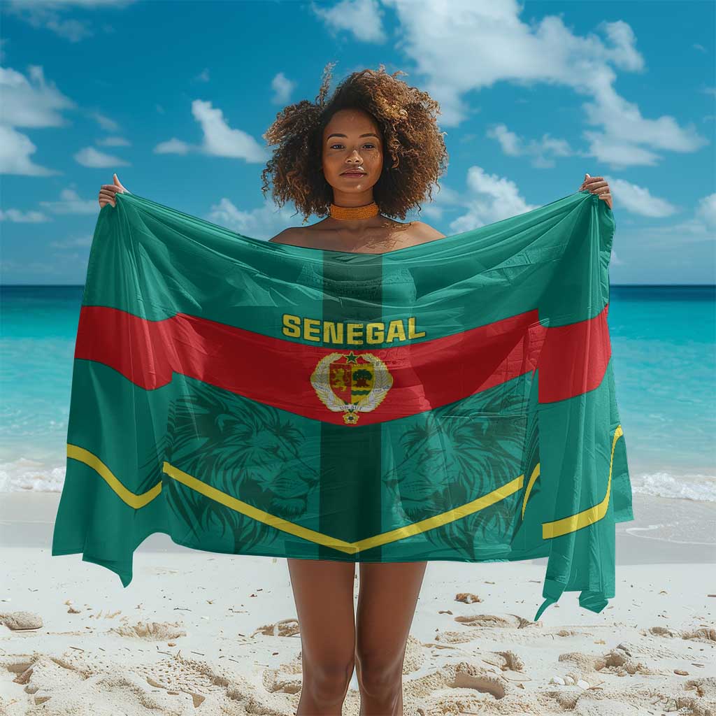 Support the Lions of Teranga - Senegal Football Sarong LT01