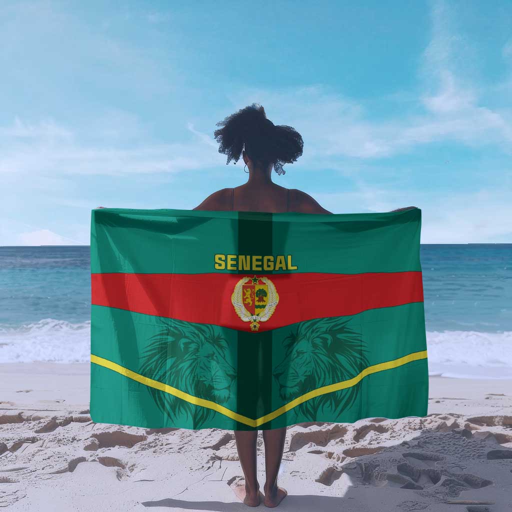 Support the Lions of Teranga - Senegal Football Sarong LT01