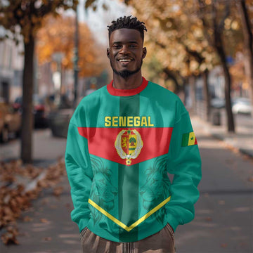 Support the Lions of Teranga - Senegal Football Sweatshirt LT01