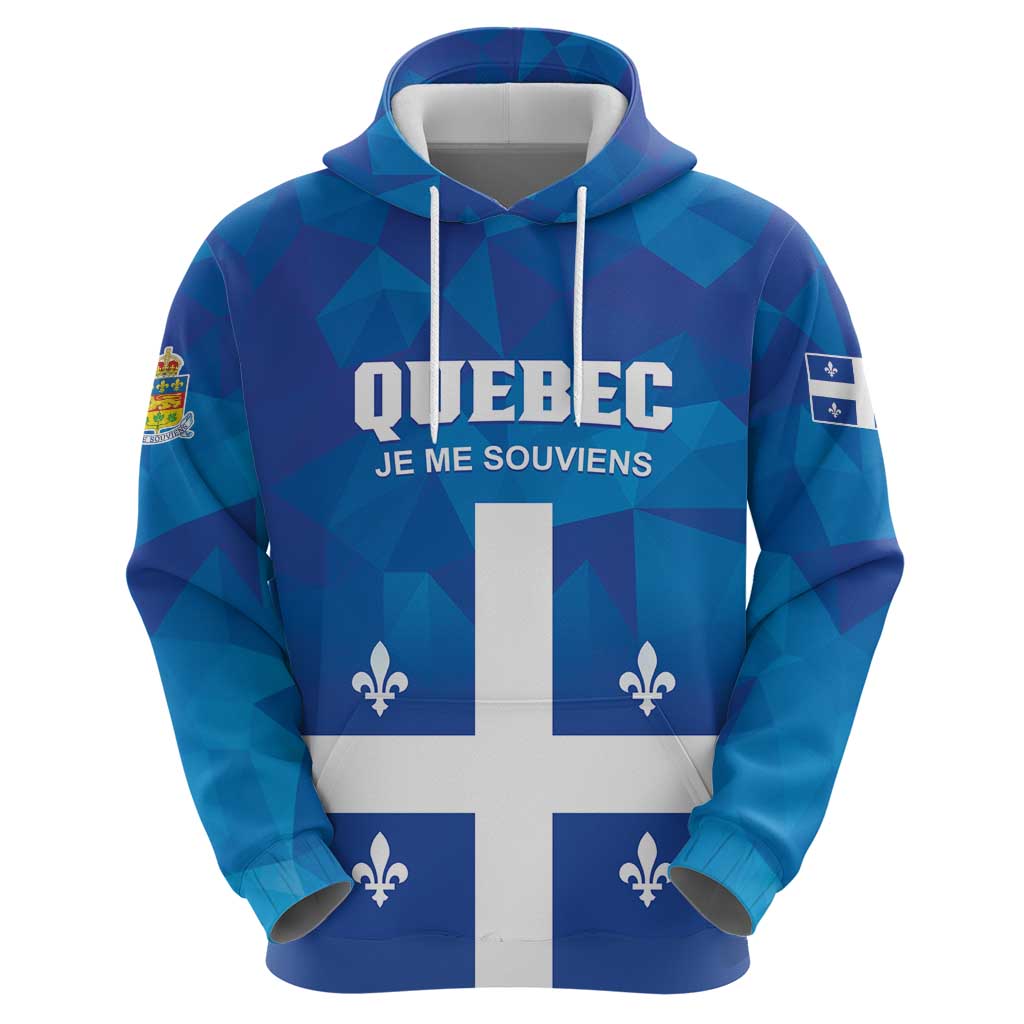 Personalized Canada Quebec Province Hoodie Je Me Souviens LT01