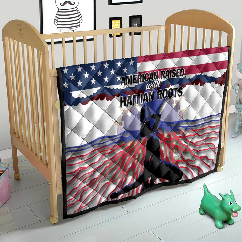 Afro Haiti Heritage Month 2025 Quilt American Raised With Haitian Roots LT01