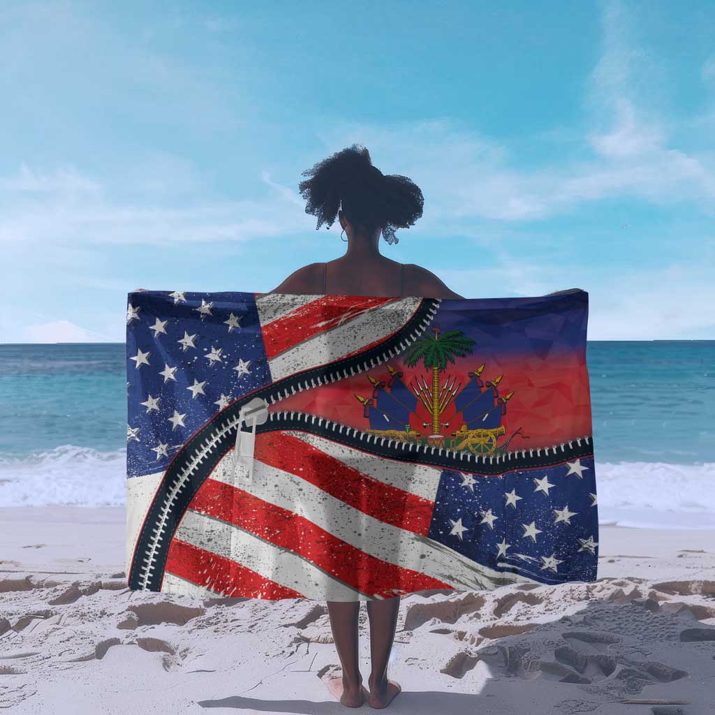 Haitian Americans Zipper Stylized Sarong Haiti Heritage Month 2025 LT01