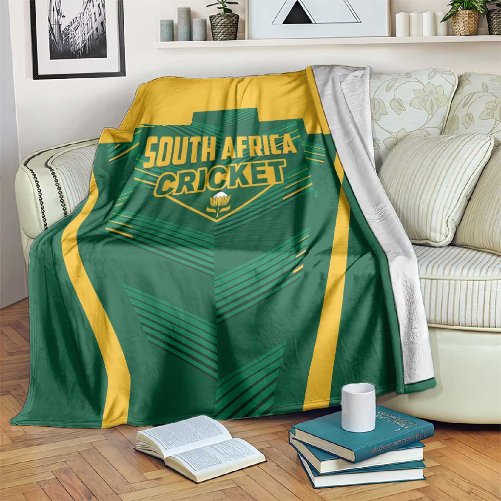 South Africa Cricket Blanket SA Protea Woza Nawe LT01