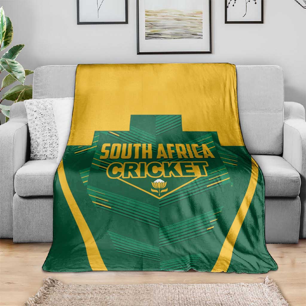 South Africa Cricket Blanket SA Protea Woza Nawe LT01