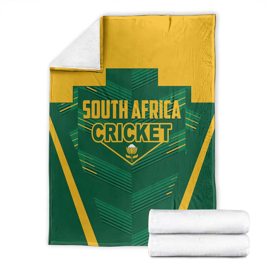 South Africa Cricket Blanket SA Protea Woza Nawe LT01