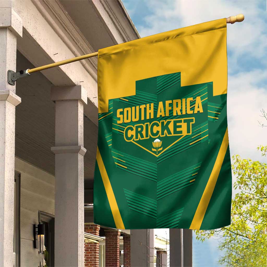 South Africa Cricket Garden Flag SA Protea Woza Nawe LT01