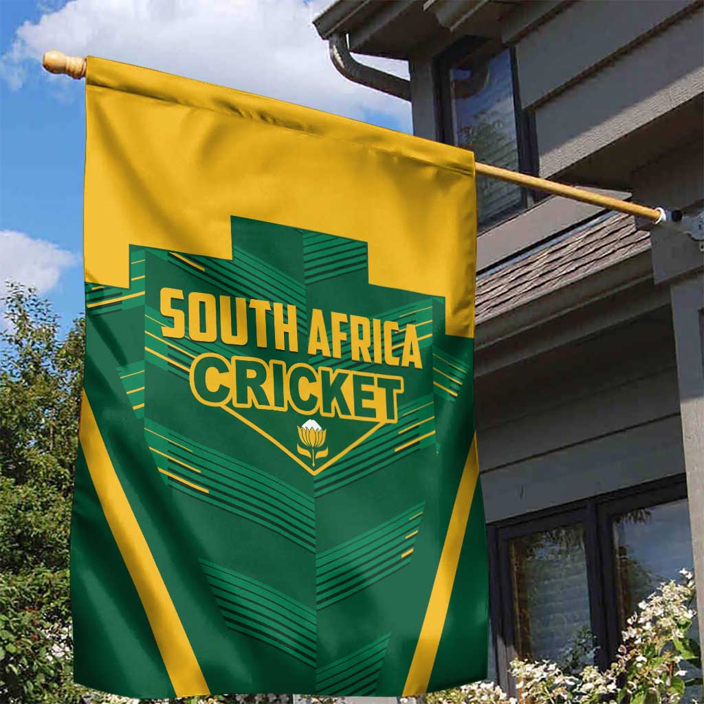 South Africa Cricket Garden Flag SA Protea Woza Nawe LT01