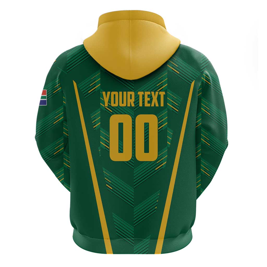Custom South Africa Cricket Hoodie SA Protea Woza Nawe LT01