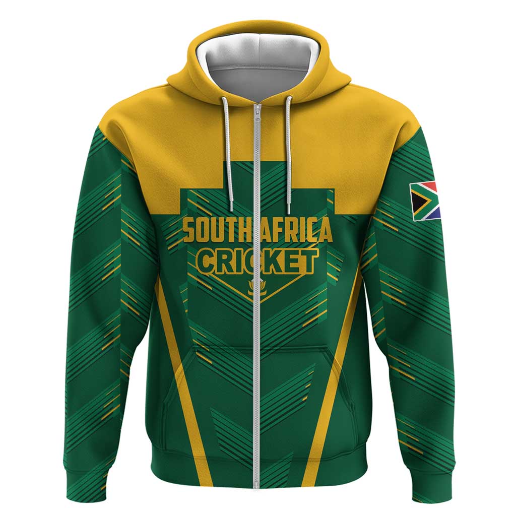 Custom South Africa Cricket Hoodie SA Protea Woza Nawe LT01