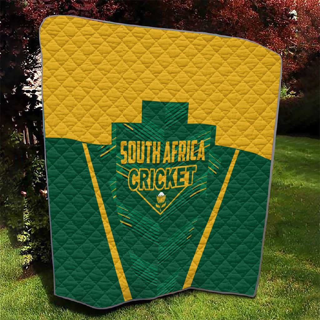 South Africa Cricket Quilt SA Protea Woza Nawe LT01