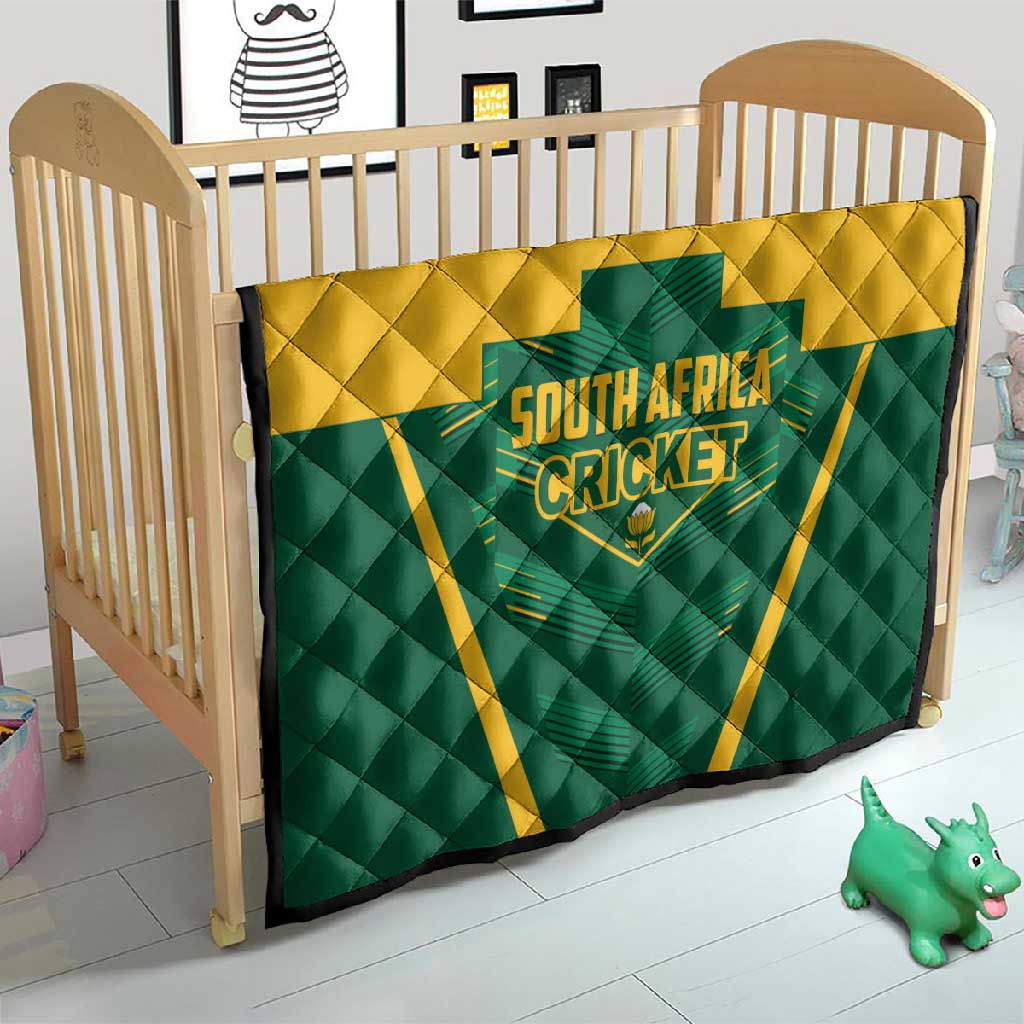 South Africa Cricket Quilt SA Protea Woza Nawe LT01