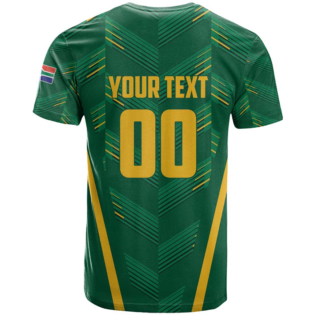 Custom South Africa Cricket T shirt SA Protea Woza Nawe LT01