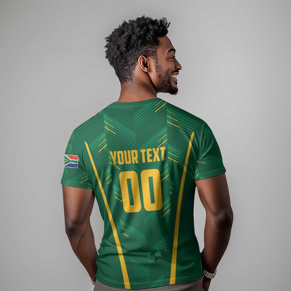 Custom South Africa Cricket T shirt SA Protea Woza Nawe LT01