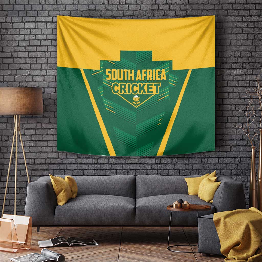 South Africa Cricket Tapestry SA Protea Woza Nawe LT01