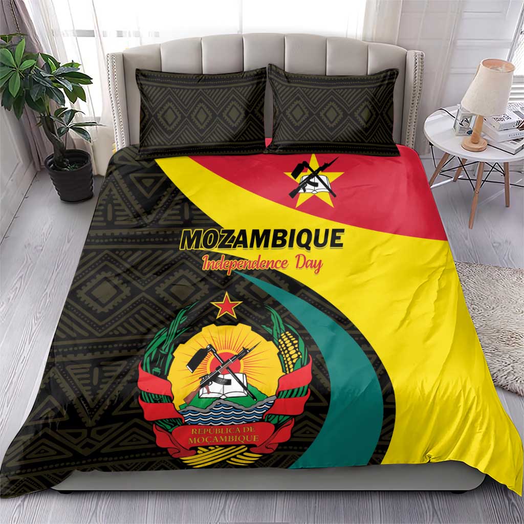 Mozambique Independence Day Bedding Set Muzambhiki 1975 Anniversary LT01