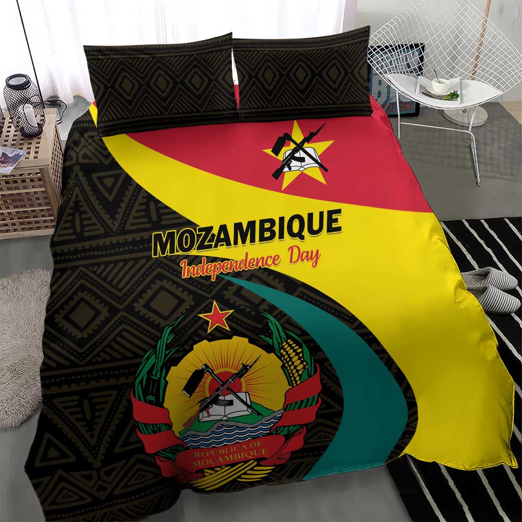Mozambique Independence Day Bedding Set Muzambhiki 1975 Anniversary LT01