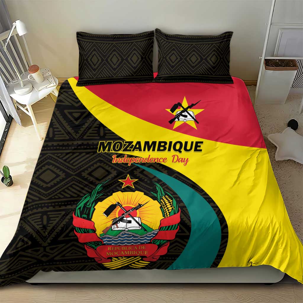 Mozambique Independence Day Bedding Set Muzambhiki 1975 Anniversary LT01