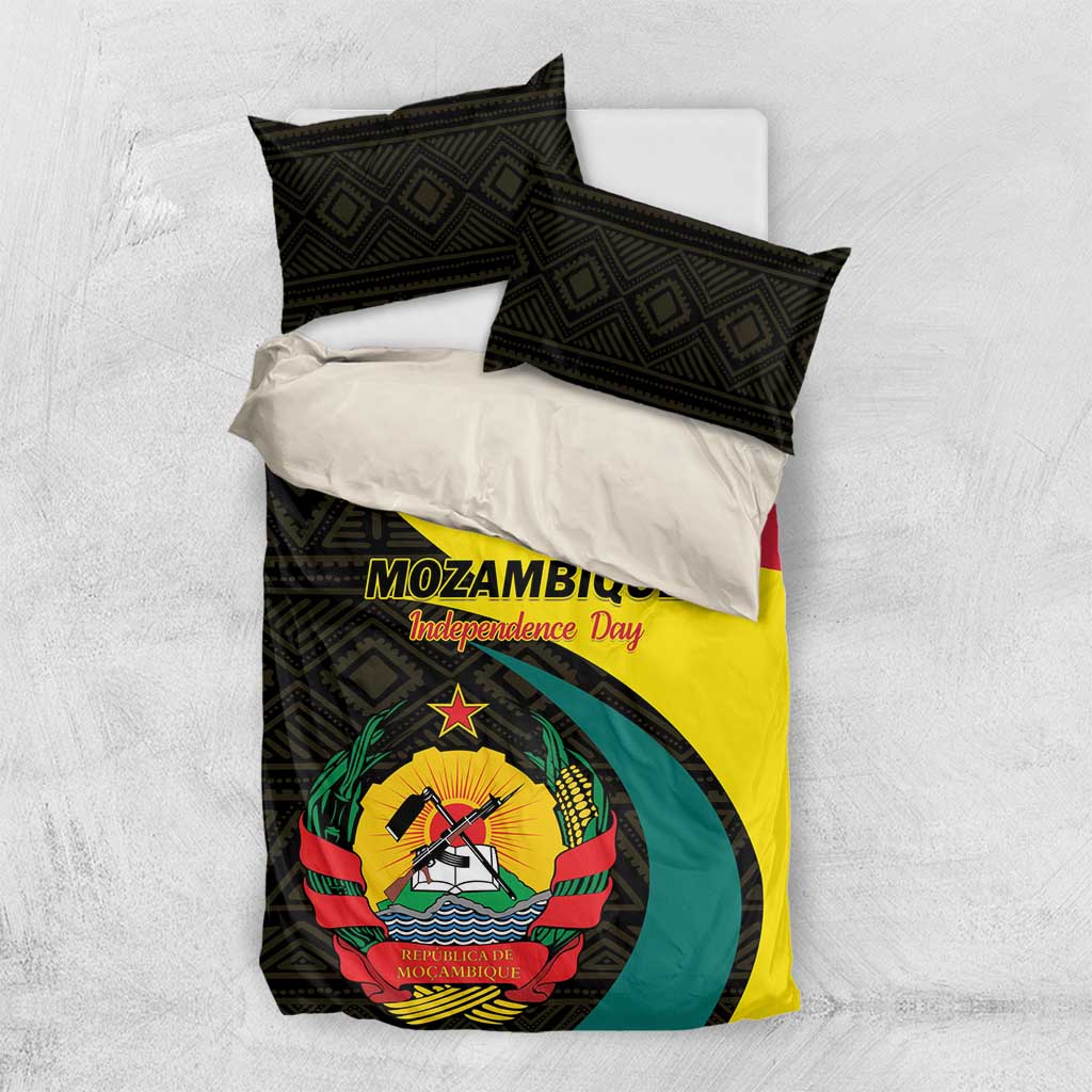 Mozambique Independence Day Bedding Set Muzambhiki 1975 Anniversary LT01