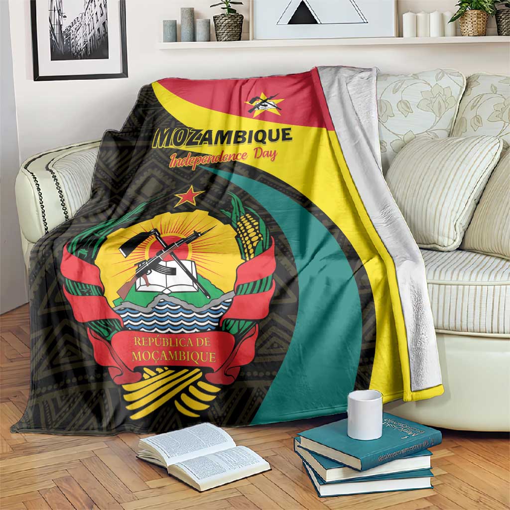 Mozambique Independence Day Blanket Muzambhiki 1975 Anniversary LT01