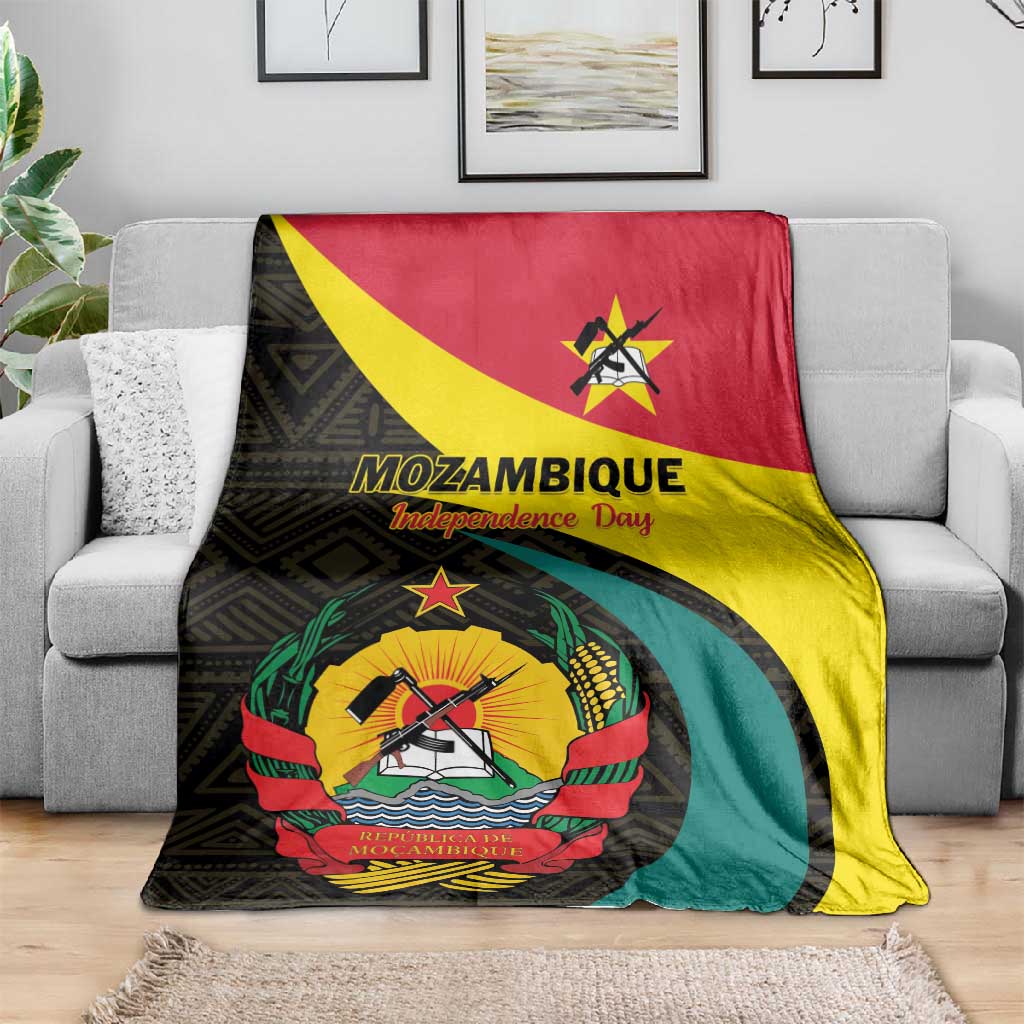 Mozambique Independence Day Blanket Muzambhiki 1975 Anniversary LT01
