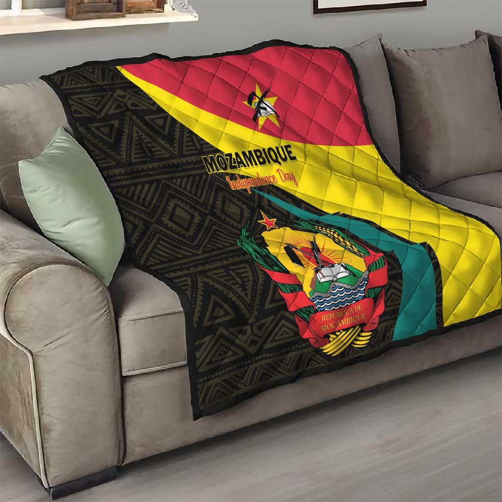 Mozambique Independence Day Quilt Muzambhiki 1975 Anniversary LT01